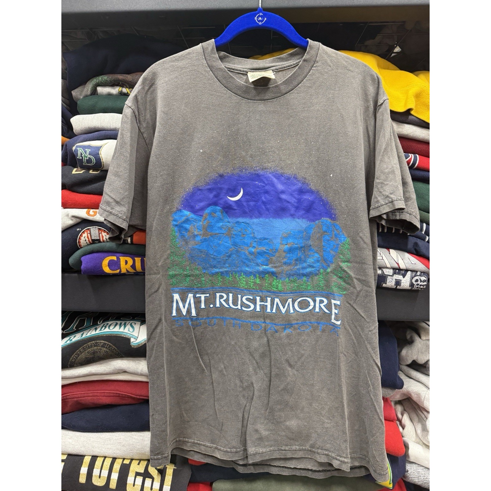 Sz M Vintage 90s Fred Harvey Mount Rushmore South Dakota T Shirt Travel Tourist